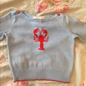 Janie and Jack Lobster sweater